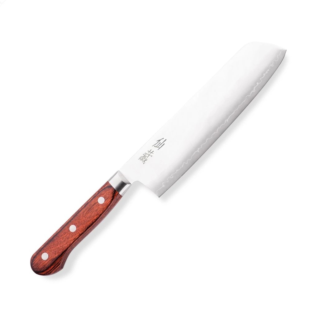 foto Japonsk� n�� Nakiri Suncraft SENZO CLAD 180 mm
